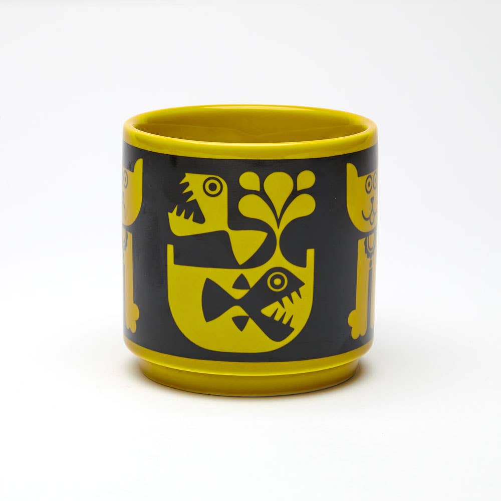 Magpie x Hornsea Mug Cat & Pirhana