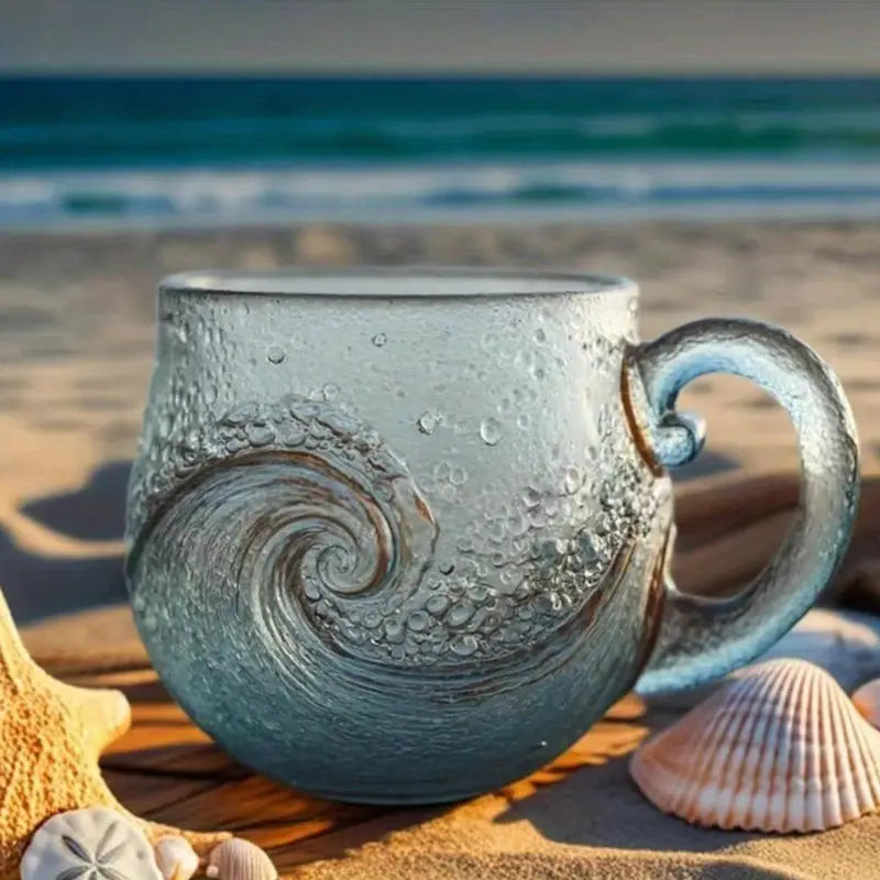 Sea Glass Wave Mug