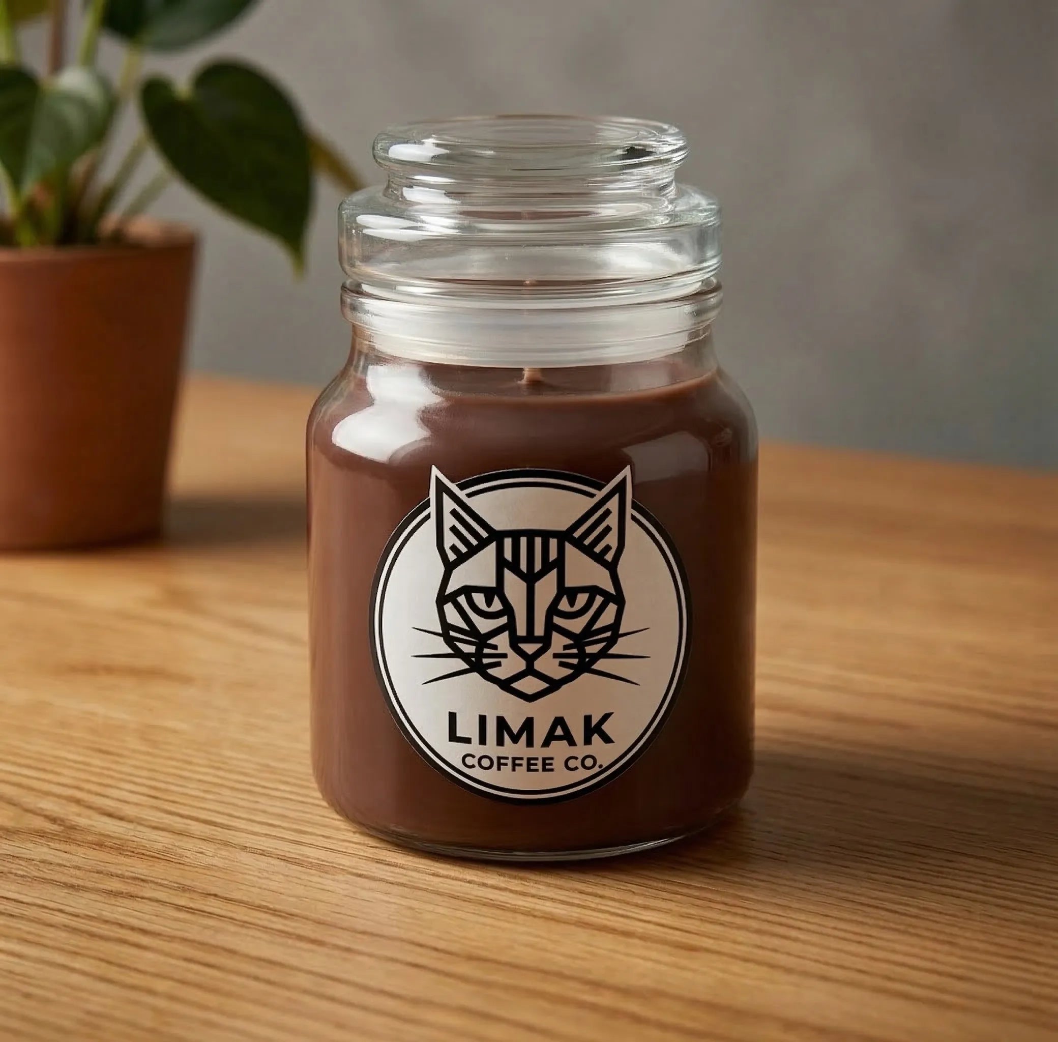 Limak Round Coffee Candle